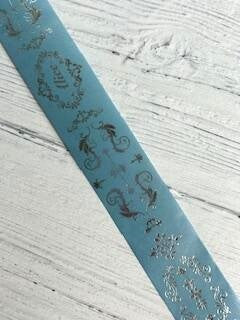 Alice in Wonderland Washi Tape 5 **100cm sample loop**