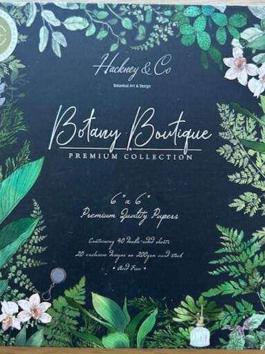 Craft Consortium 'Botany Boutique' 6x6 Paper Pad