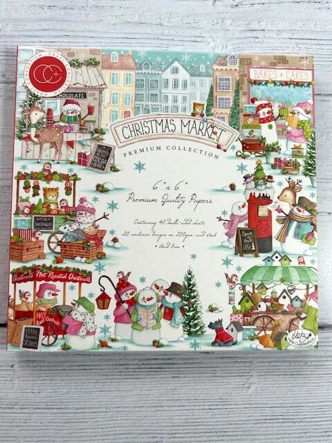 Craft Consortium 'Christmas Market' 6x6 Paper Pad