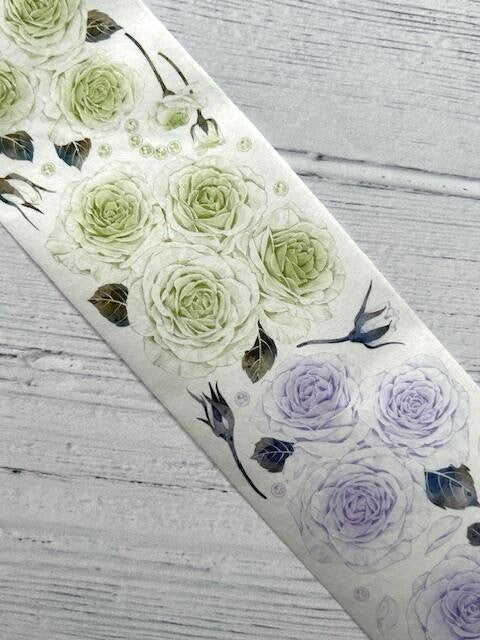 Floret Trio Washi Tape **100cm sample loop**