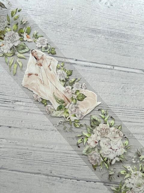 Floral Soliloquy PET tape **100cm sample loop**