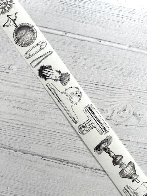 Happy Journaling Washi Tape 1 **100cm sample loop**