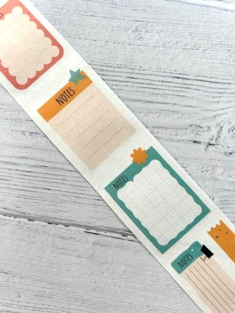 Planner’s Dream sticker washi tape 2 **100cm sample loop**