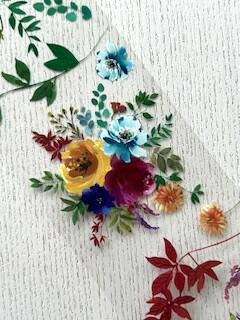 Pretty Florals PET Tape *100cm sample loop*