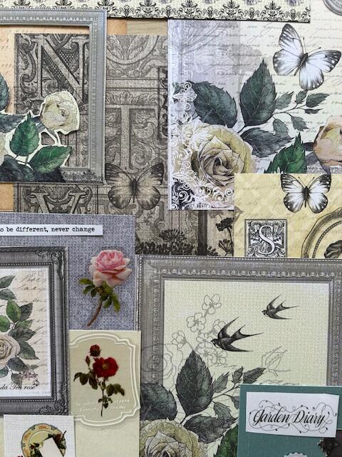 Rambling Rose Paper and Card Bundle