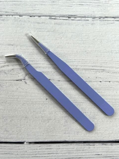 2 pcs Tweezer Set